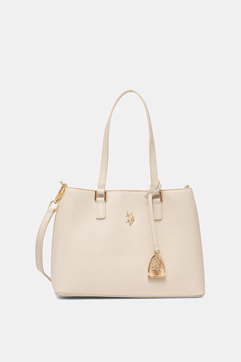 U.S. Polo Assn. tote bag pentru femei, cu imitație de piele Jones