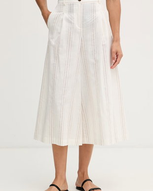 United Colors of Benetton pantaloni culottes pentru femei, cu in