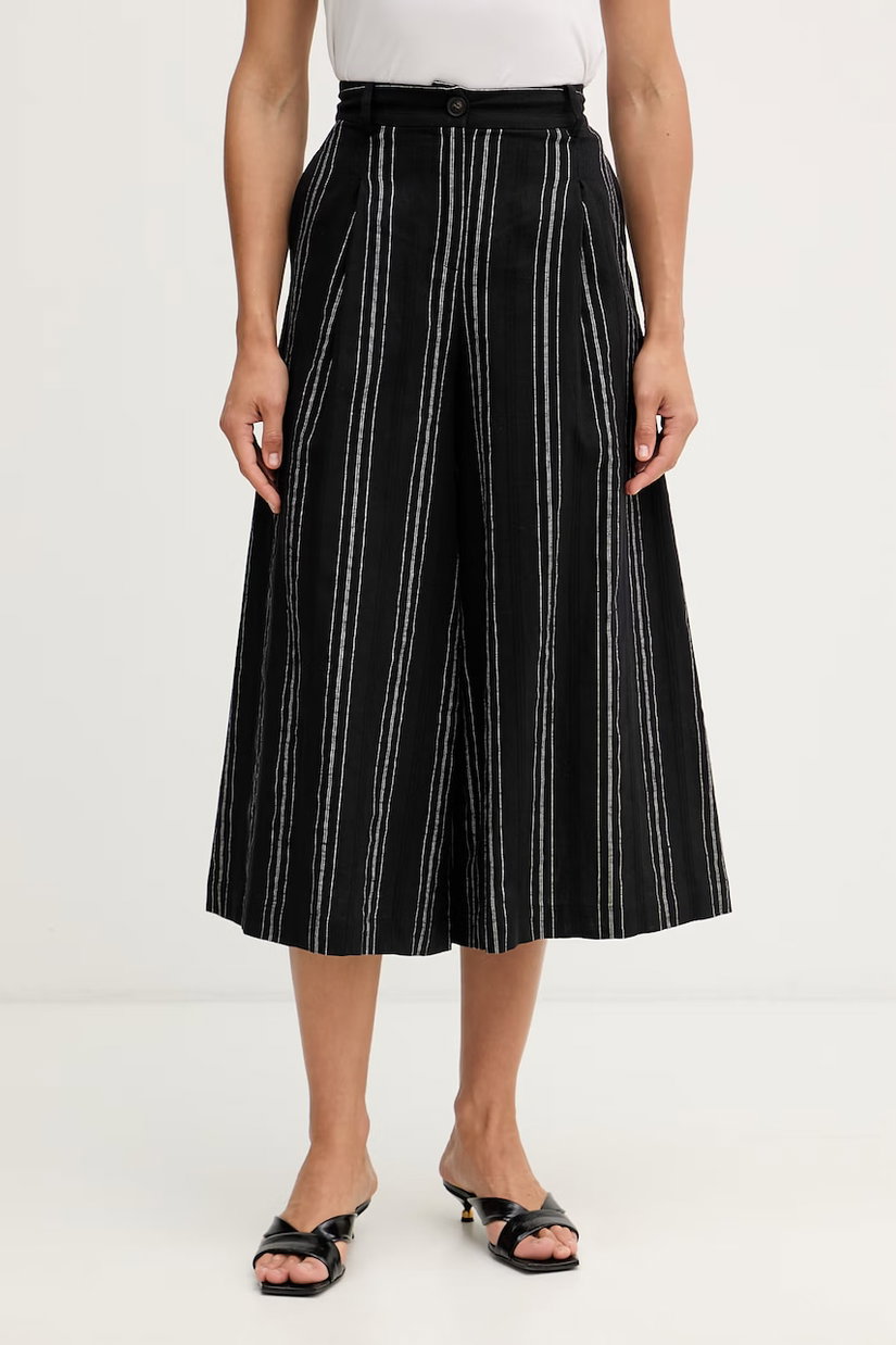 United Colors of Benetton pantaloni culottes pentru femei, cu in