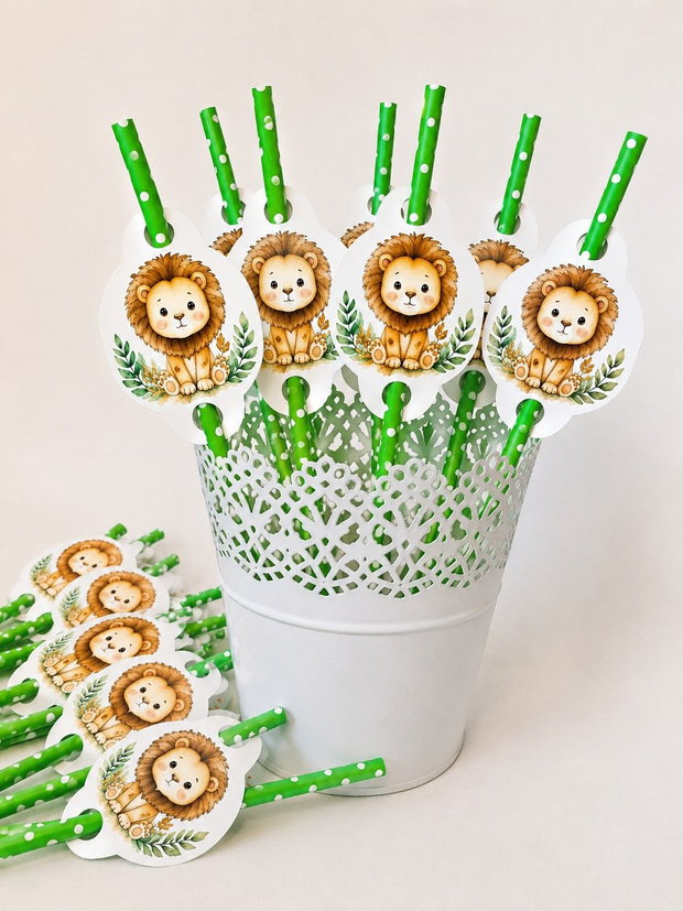 Paie suc decorate Safari