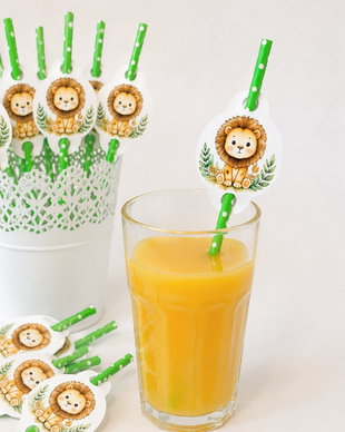 Paie suc decorate Safari