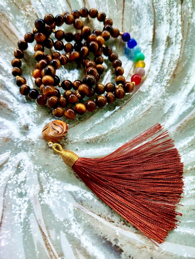 MALA ochi de tigru & 7 chakre