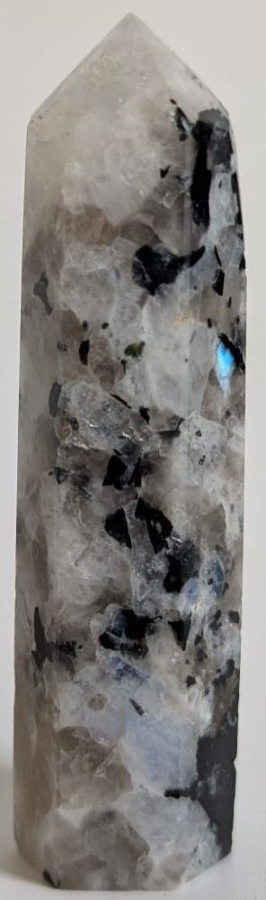 Piatra Lunii Rainbow - Obelisc piatra semipretioasa
