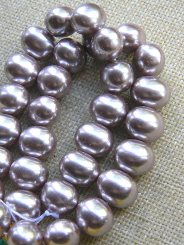 Perle stil Mallorca 15x12 mm (MAL)