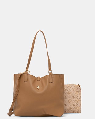 U.S. Polo Assn. geantă shopper pentru femei cu imitație de piele Malibu