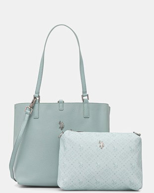 U.S. Polo Assn. geantă shopper pentru femei cu imitație de piele Malibu