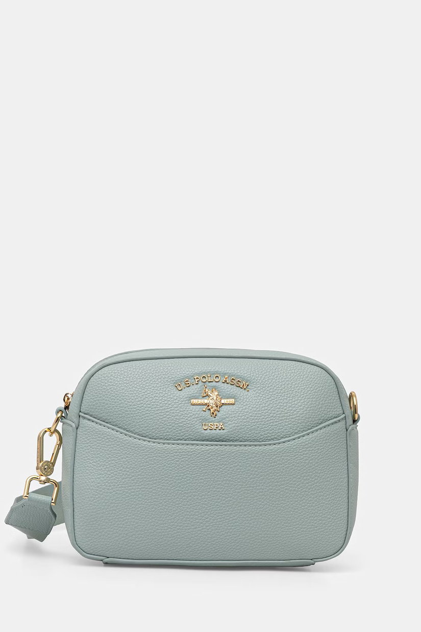 U.S. Polo Assn. geantă crossbody pentru femei cu imitație de piele Stanford