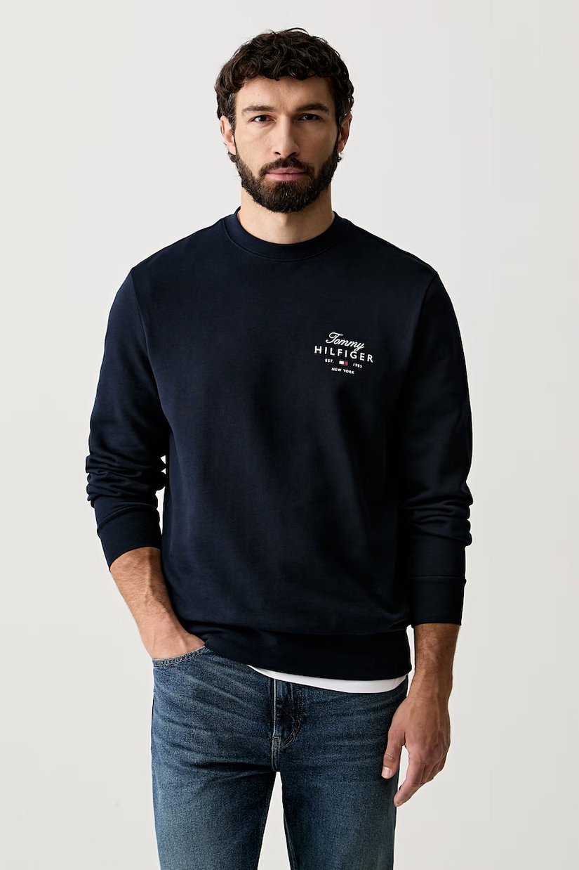 Tommy Hilfiger hanorac pentru bărbați din bumbac