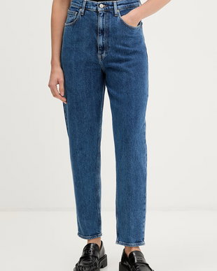 Tommy Jeans blugi mom fit pentru femei