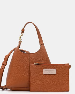 Coccinelle geantă crossbody pentru femei din piele
