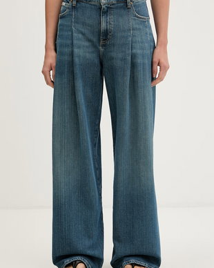 Guess Jeans blugi wide leg pentru femei