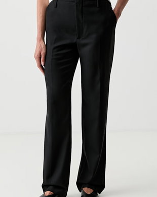 Kenzo pantaloni pentru femei din lână