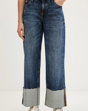 Guess Jeans blugi wide leg pentru femei