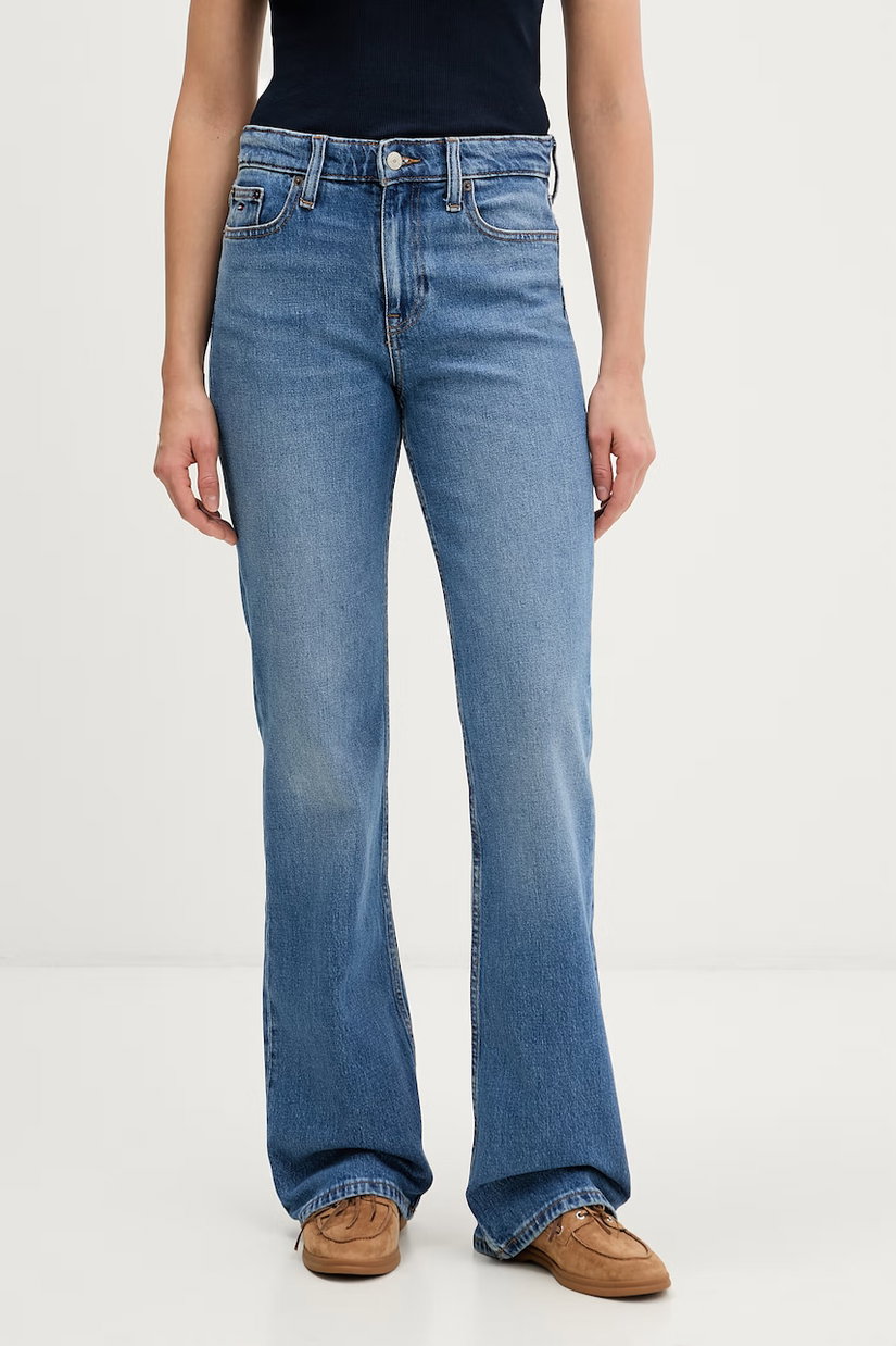 Tommy Jeans blugi bootcut pentru femei