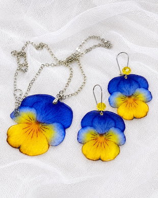 Set bijuterii Panseluțe 00519