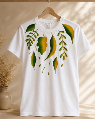 Spiritul Naturii - Tricou pictat manual