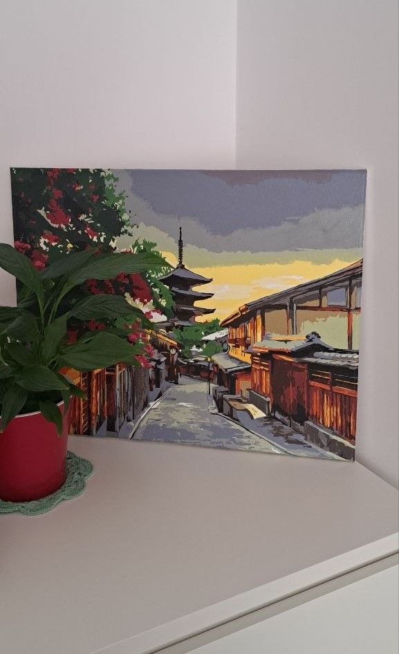 Tablou pictat (pe numere) "China"