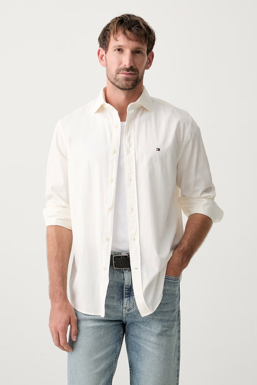 Tommy Hilfiger cămașă pentru bărbați, din bumbac