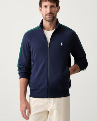 Polo Ralph Lauren hanorac cu fermoar pentru bărbați, cu bumbac