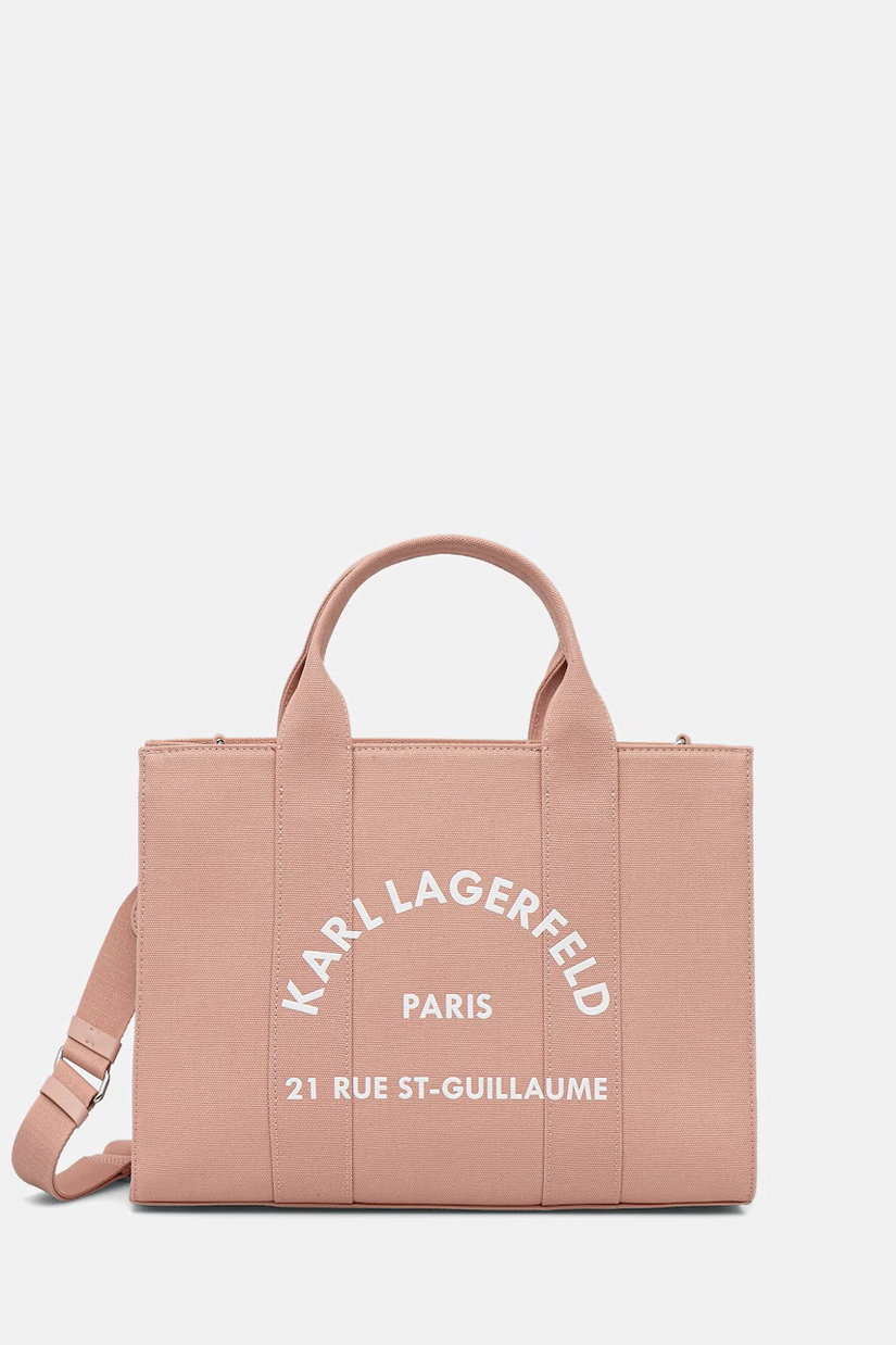 Karl Lagerfeld tote bag pentru femei bumbac K/RSG