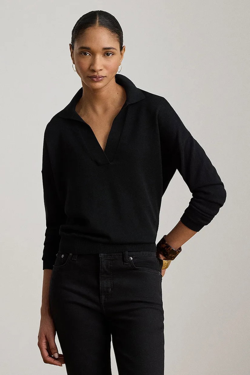 Lauren Ralph Lauren pulover pentru femei, cu bumbac