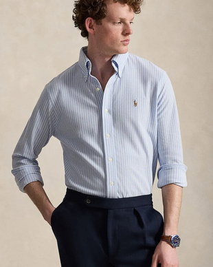 Polo Ralph Lauren cămașă pentru bărbați, din bumbac
