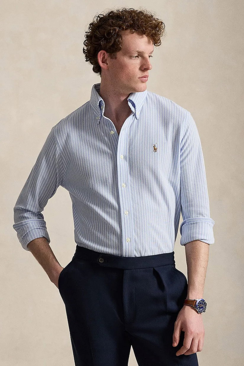 Polo Ralph Lauren cămașă pentru bărbați, din bumbac