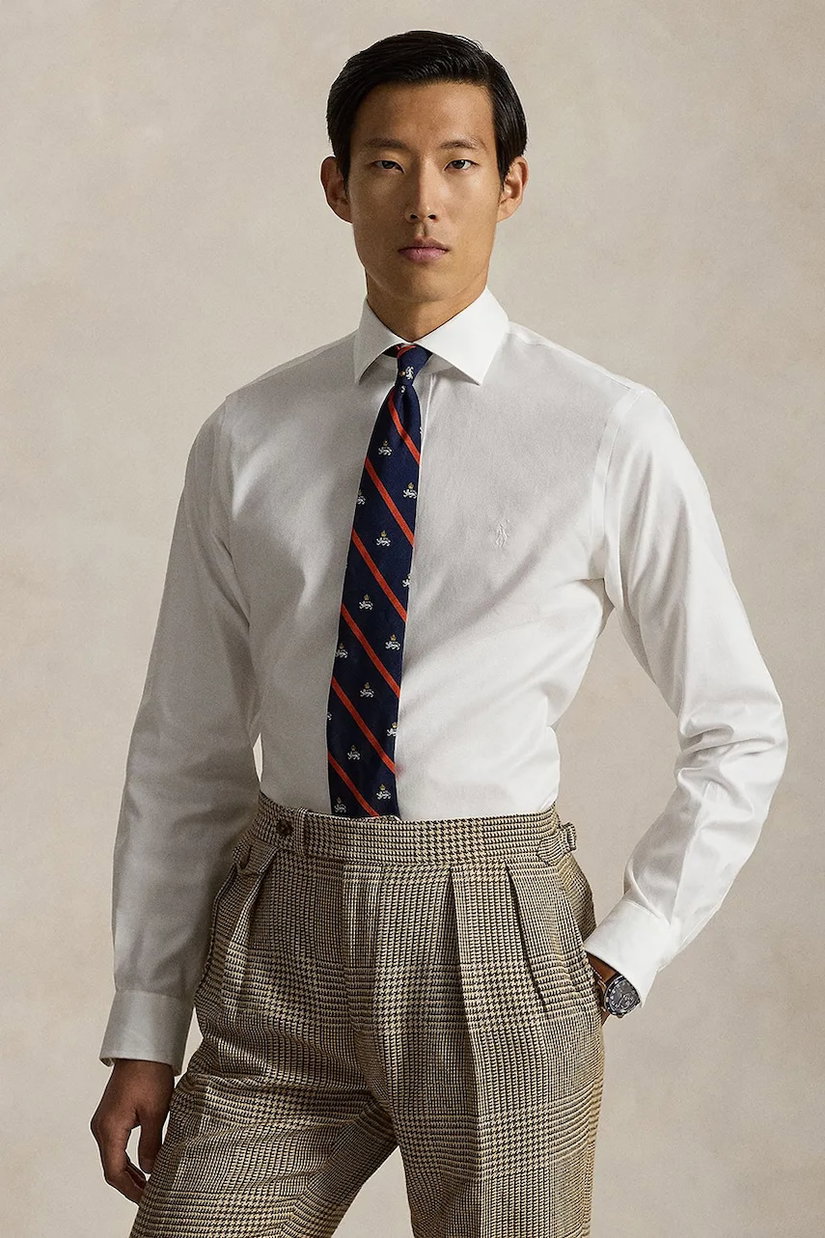 Polo Ralph Lauren cămașă pentru bărbați, din bumbac
