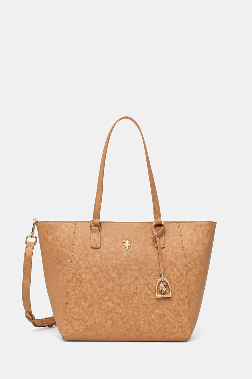 U.S. Polo Assn. geantă shopper pentru femei cu imitație de piele Jones