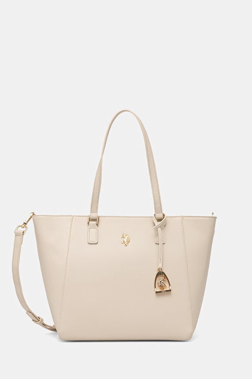 U.S. Polo Assn. geantă shopper pentru femei cu imitație de piele Jones
