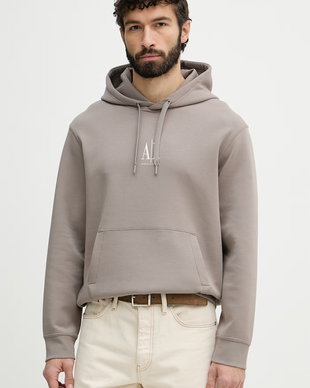 Armani Exchange hanorac cu glugă pentru bărbați cu bumbac
