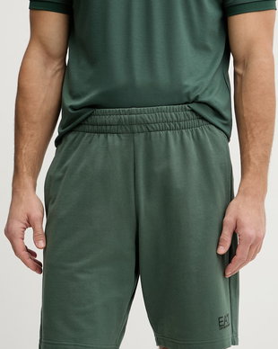 EA7 Emporio Armani pantaloni scurți de trening pentru bărbați din bumbac