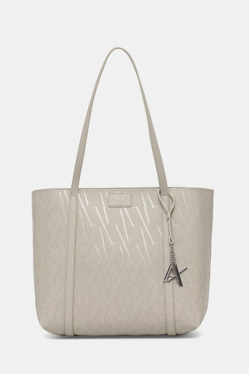 Armani Exchange geantă shopper pentru femei cu imitație de piele