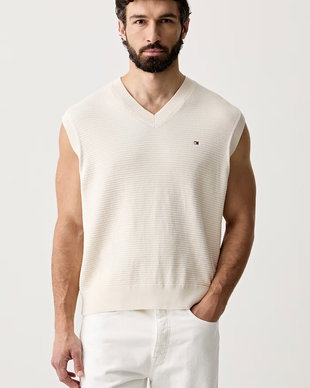 Tommy Hilfiger vestă pentru bărbați, din bumbac