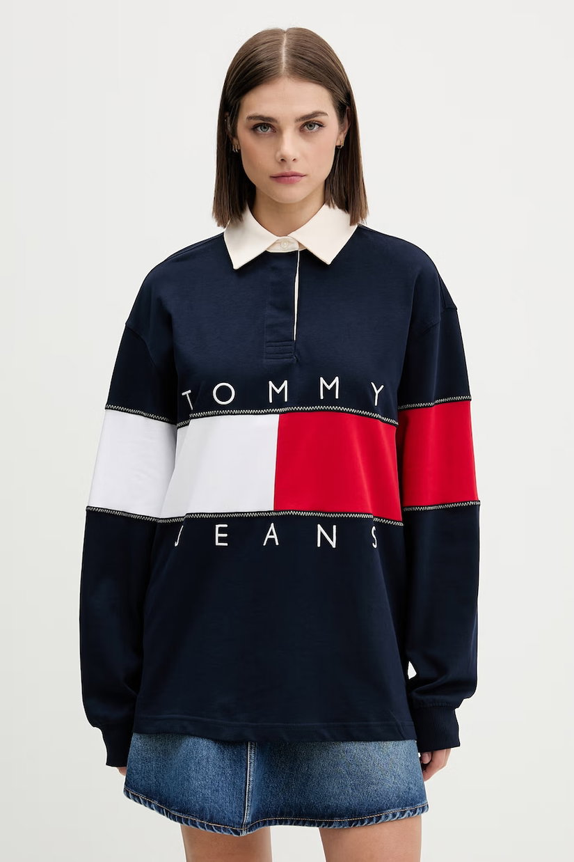 Tommy Jeans hanorac pentru femei, din bumbac