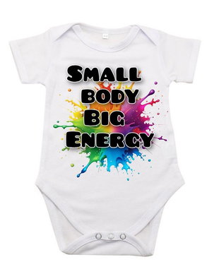 Body personalizat ,, Small body big energy "