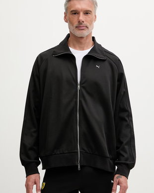 Puma hanorac cu fermoar bărbătesc cu bumbac T7 Track Jacket