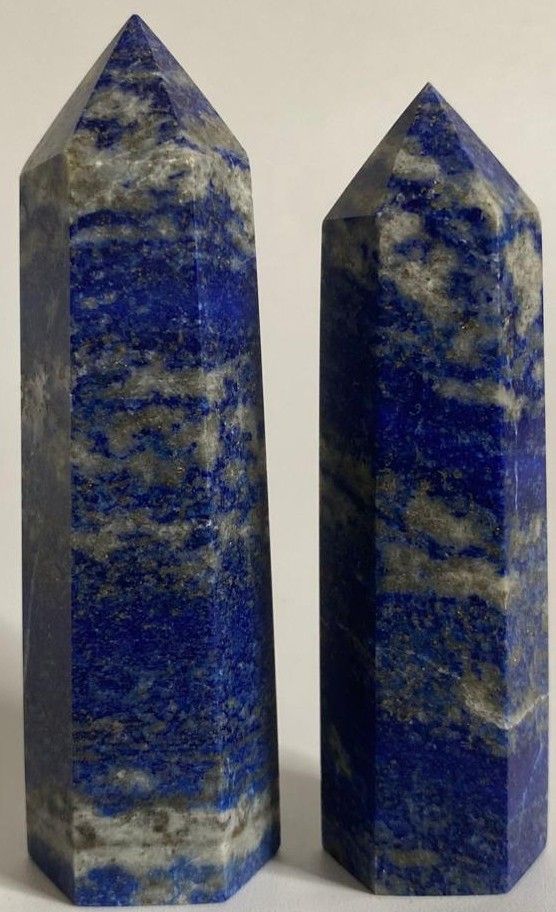 Lapis Lazuli - Set obeliscuri piatra semipretioasa