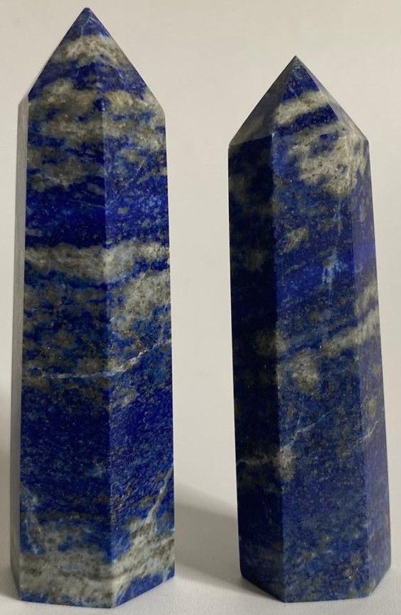 Lapis Lazuli - Set obeliscuri piatra semipretioasa