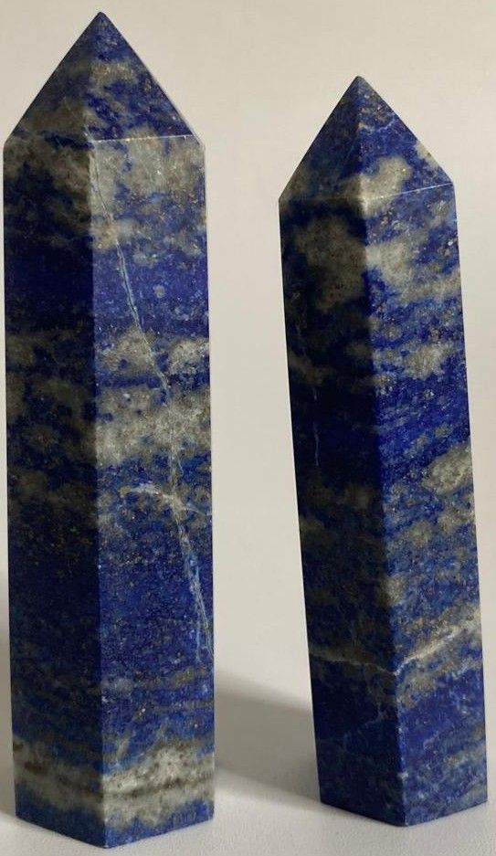 Lapis Lazuli - Set obeliscuri piatra semipretioasa