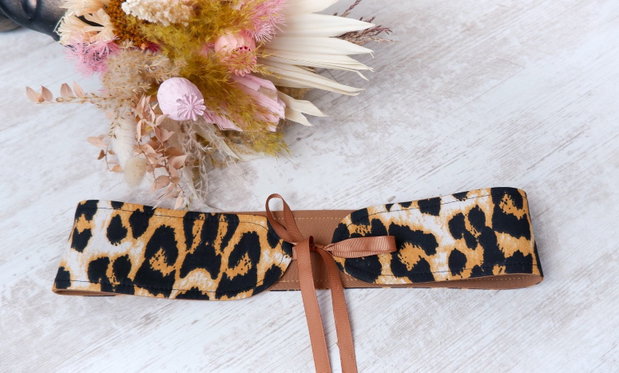 Fusta Clos Lunga Animal Print