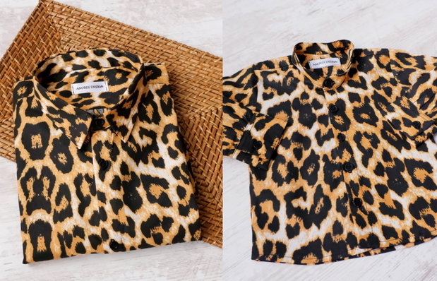 Fusta Clos Lunga Animal Print