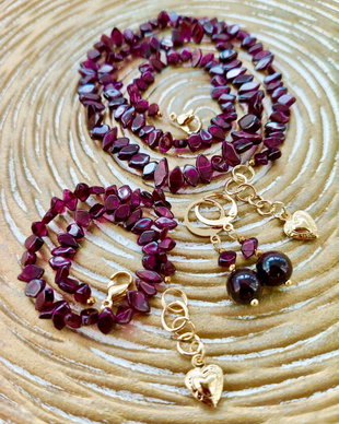 Set granat visiniu / bordo
