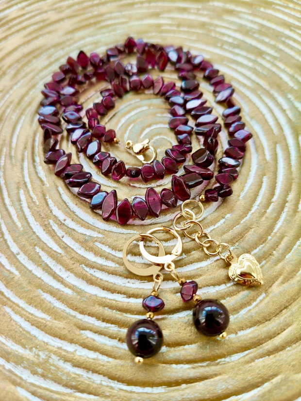 Set granat visiniu / bordo