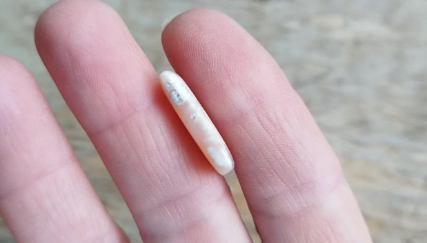 Cabochon opal roz, 21x14x5 mm
