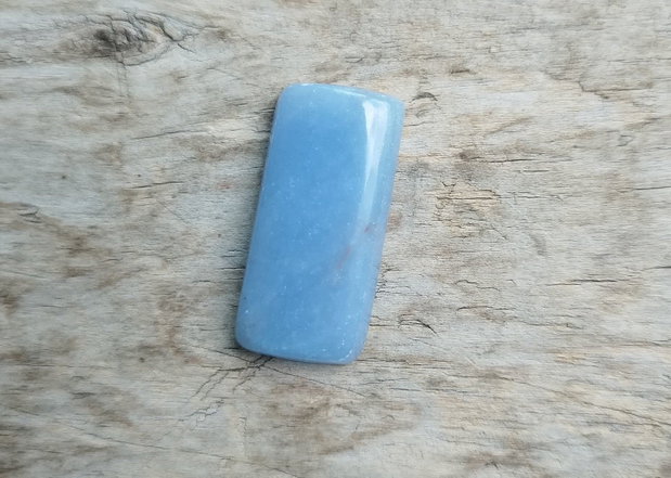 Cabochon angelit, 30x14x5 mm