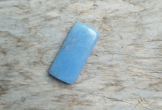 Cabochon angelit, 30x14x5 mm