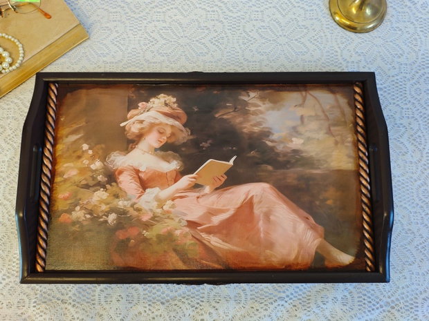 Tavă din lemn-Lady
