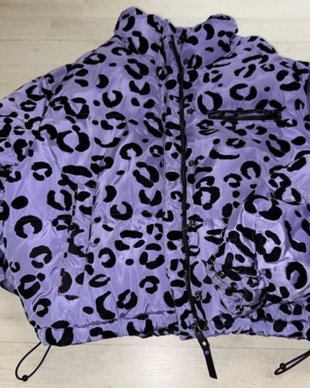 Geaca mov,animal print