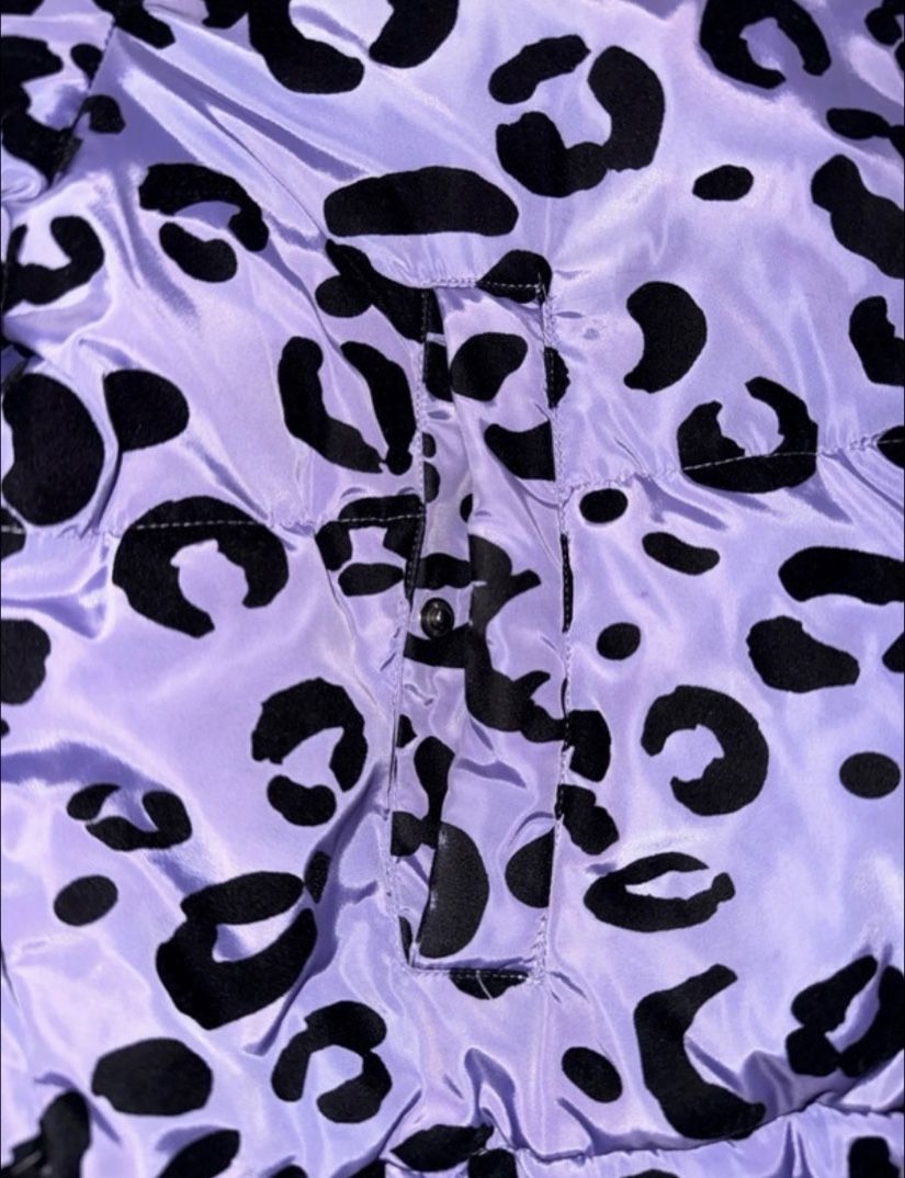 Geaca mov,animal print